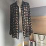 Butterfly print ladies blouse, fab on over skinny jeans Image 3
