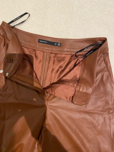 Karen Millen leather trousers