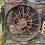 Large Heavy Cast Iron Wheel KAS1244 Image 2