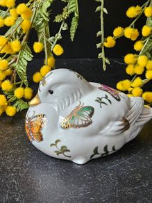 VINTAGE Porcelaine Bird Figurine Made in Japan