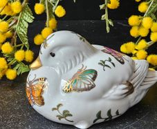 VINTAGE Porcelaine Bird Figurine Made in Japan