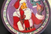 Christmas plates