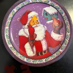 Christmas plates