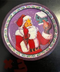 Christmas plates
