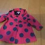 6-12 mth Sugar Pink Rain Coat Image 2