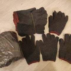 12 pairs work gloves
