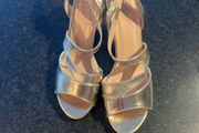 Gold High Heels size 41