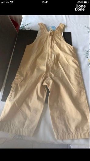 Boys BNWT dungarees 9/12 mths