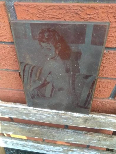 Antique Copper Printing Plate
