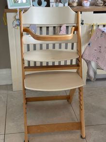 Wooden high chair