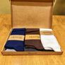 Mysocks Unisex Luxury Knee High Socks Gift Box Set ,6 Pack, Dark 8-11 - Premium Cotton Blend Ribbed Dress Socks, Brand New Multi-Color Bundle Image 2