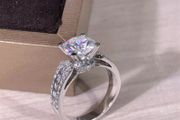 Sterling Silver Solitaire Ring