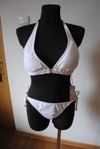 BNWT white Atmosphere Swim&Beach Collection bikini size UK14/16 EUR42/44 Postage included