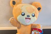 Bandai Pokemon 20cm Teddiursa Soft Plush Toy