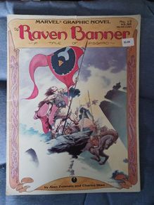 Marvel Graphic Novel/ The Raven Banner/ A Tale of Asgard/ 1985/ 1st edition