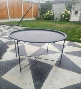 Jysk Black Metal Table