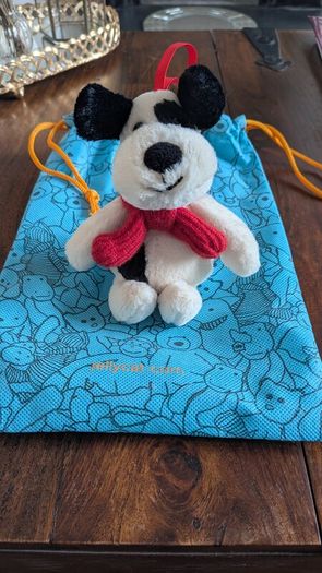 Jellycat Dog Christmas Ornament