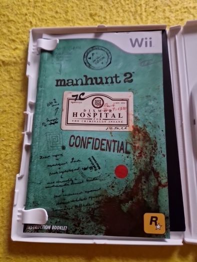 Manhunt 2 Nintendo Wii games Original