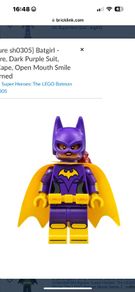 lego batgirl minifigure