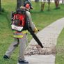 BU-KO 79CC Petrol Backpack Leaf Blower - Powerful 2 Stroke Air Cooled Engine - Lightweight With New and Improved Padded Support Straps While Using - Safety Gear Image 6