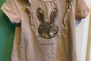 H&amp;M girl's top peach