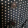 Swing style coat, NAVY Polka dot by NEXT age 11/12 Image 4