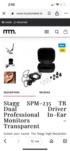 In ear monitors