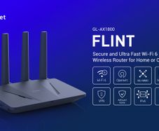 Flint (GL-AX1800) Wi-Fi 6 Home Secure Router