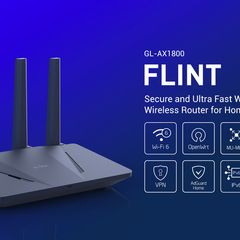 Flint (GL-AX1800) Wi-Fi 6 Home Secure Router