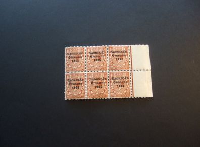 Irish Premium Stamp Overprints.