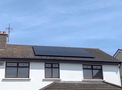 3.35kW Solar PV System, 10 Q CELLS Panels + Solis Inverter + MyEnergi Eddi
