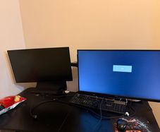 2 monitors acer27 inch and dell 24 inch