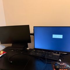 2 monitors acer27 inch and dell 24 inch