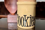 T.G. Green Church Gresley Made in England Vintage Cookies Jar with Cork lid 1960s