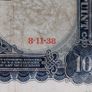1938 Lady Lavery 10 Pound Image 3