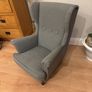 childrens armchair ikea grey. Image 3
