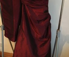 Occasional or Debs maroon Juju & Christine dress