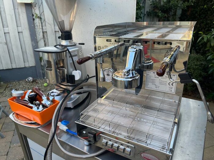 Commercial coffee Elektra sixties coffee machine