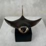 Manta Ray - Bronze Image 9