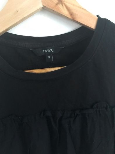 Next ladies cotton broderie anglaise peplum top