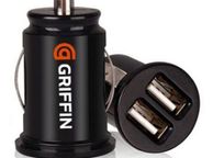 main image for ad Griffin PowerJolt Micro Dual ipod iphone 4s 4 i pod ipad phone 2 Car USB charg