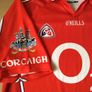 Cork Jersey. All Ireland Hurling Champions 2004 And 2005. Official Oneills Mens Home Jersey. Original From The Time. Not A Modern Remake. Image 5