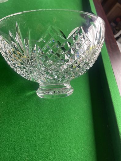 Waterford Crystal Wedding Heirloom 8" Bowl Stamped