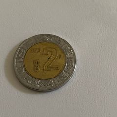 2013 Mexican 2 pesos