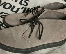 Mens suede FRED PERRY desert boots - uk 7