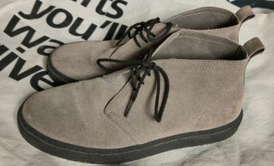 Mens suede FRED PERRY desert boots - uk 7