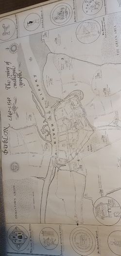 Map of Dublin city