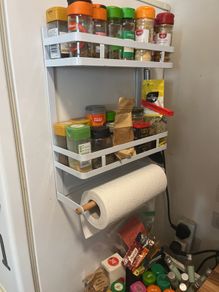 Magnetic spice rack - perfect for small spaces