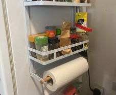 Magnetic spice rack - perfect for small spaces