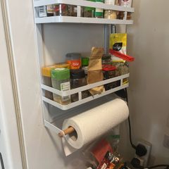 Magnetic spice rack - perfect for small spaces